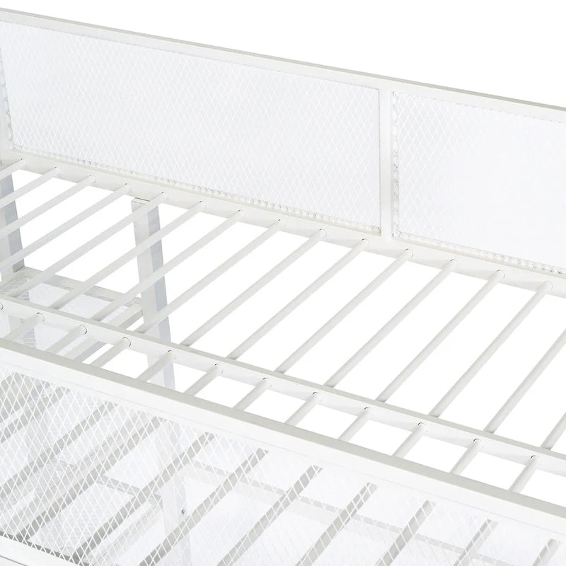 Twin Size Metal Loft Bed