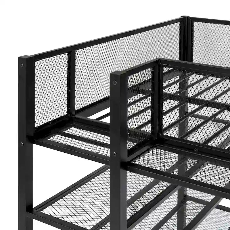 Twin Size Metal Loft Bed