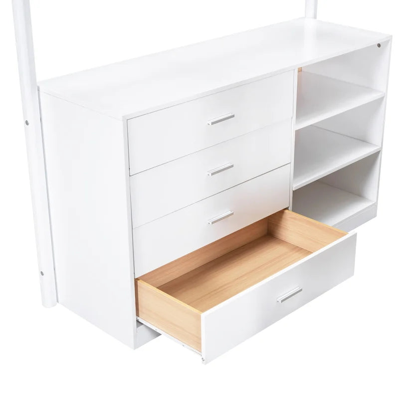 Full Size Teddy Fleece Loft Bed